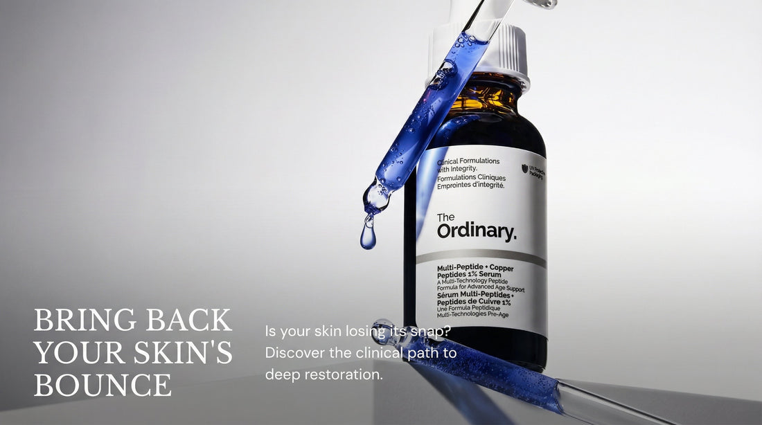 Bring Back Your Skin’s Bounce: The Power of The Ordinary Multi-Peptide + Copper Peptides 1% Serum