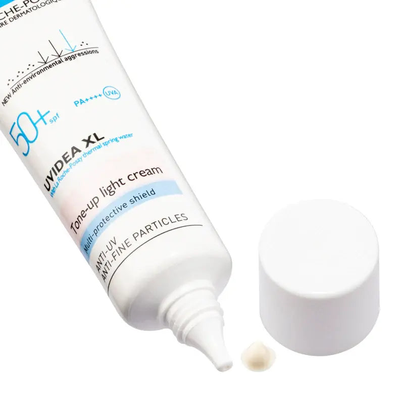 Uvidea Anthelios Tone-Up Clear Cream SPF 50+ PA++++ 30ml - La Roche-Posay