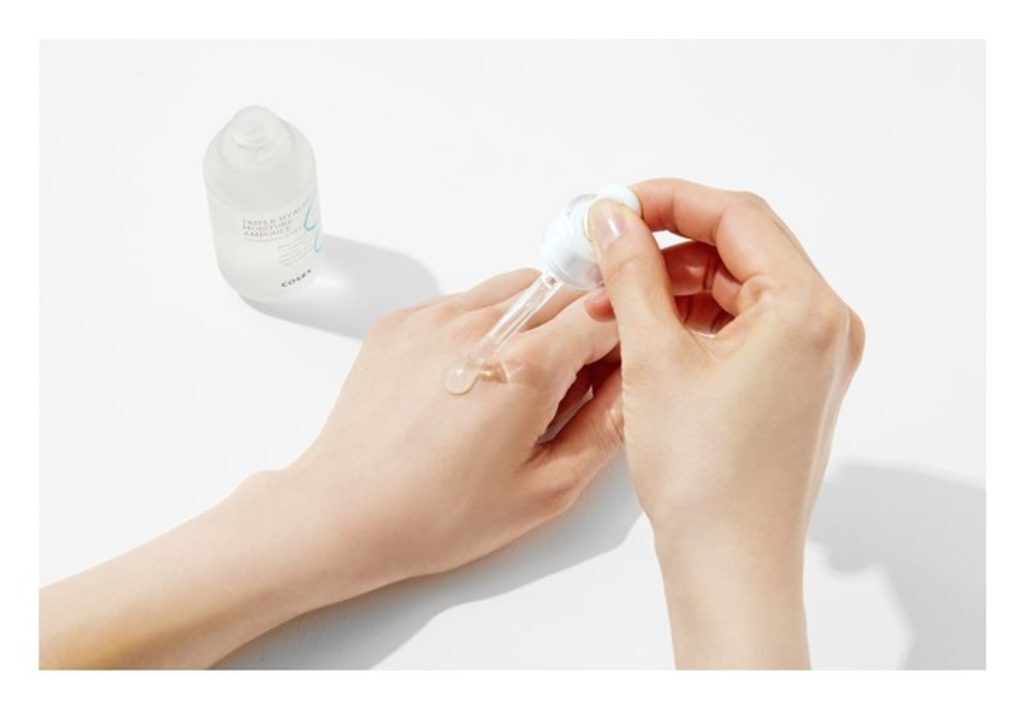 أمبولات ترطيب ثلاثية بحمض الهيالورونيك 40 مل - COSRX