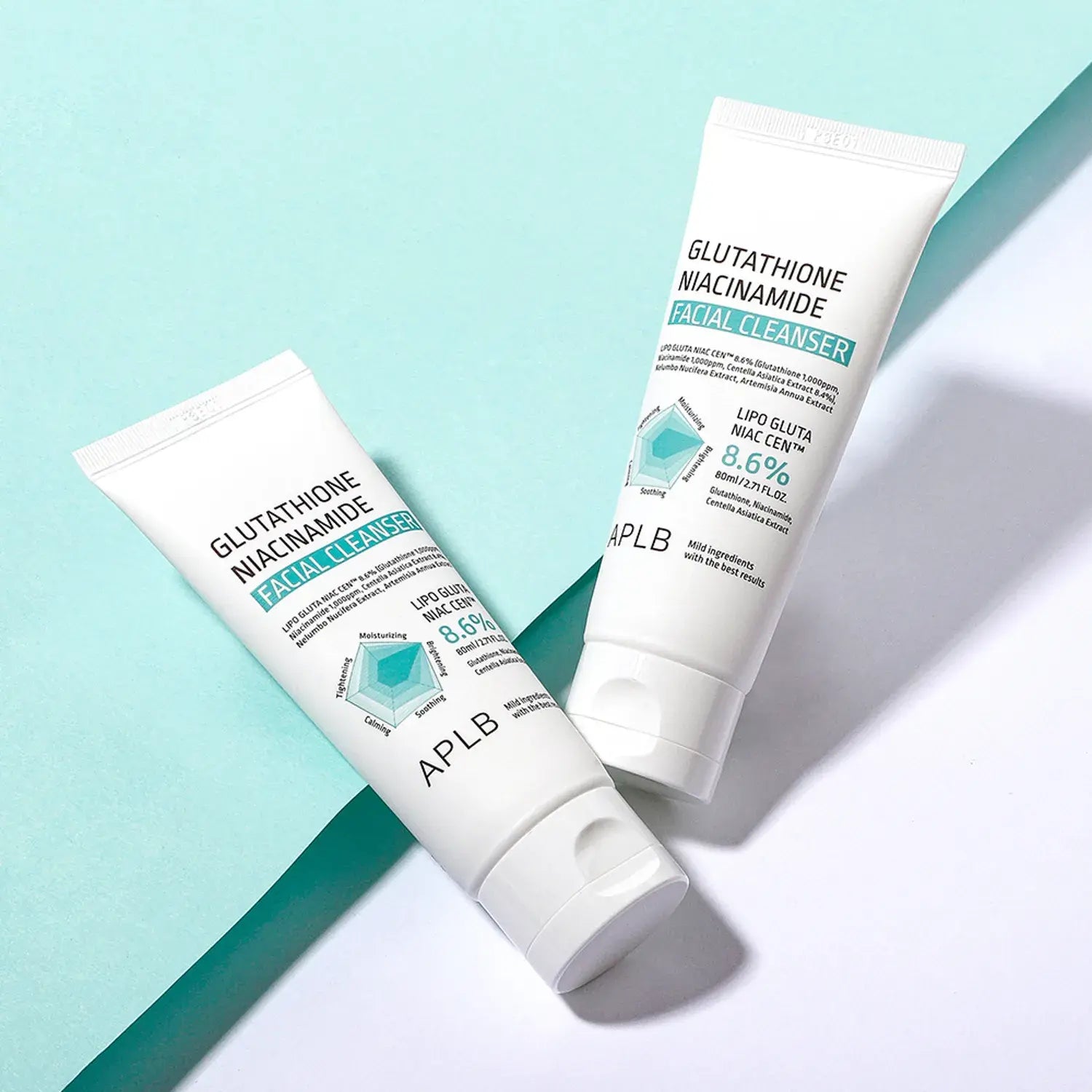 Glutathione Niacinamide Facial Cleanser 80ml - APLB