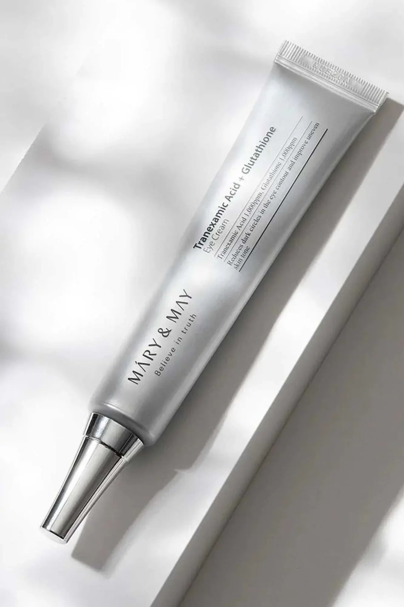كريم العين بحمض الترانيكساميك والجلوتاثيون، حجم صغير 12 غرام - ماري آند ماي