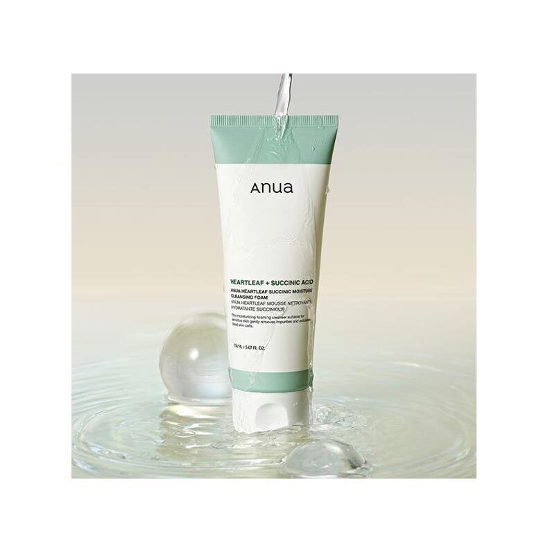 غسول رغوي مرطب بحمض السكسينيك من هارتليف، 150 مل - أنوا