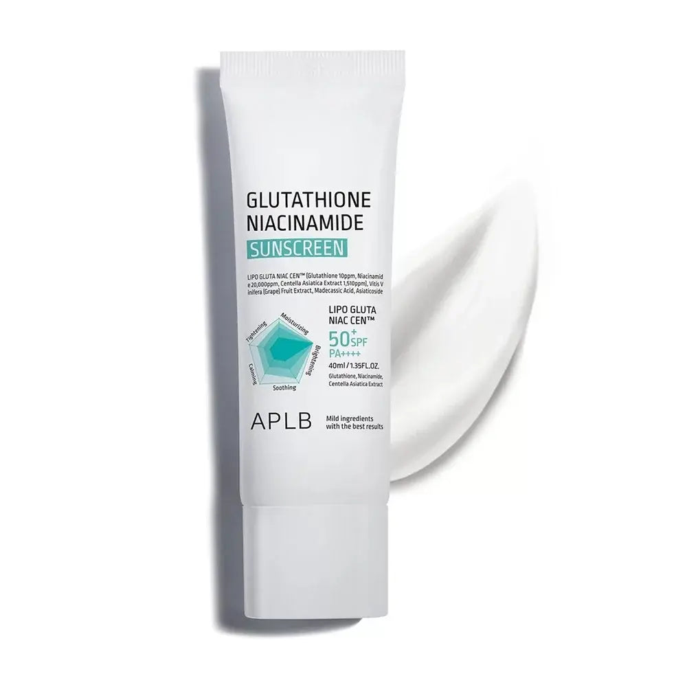 Glutathione Niacinamide Sunscreen 40ml - APLB