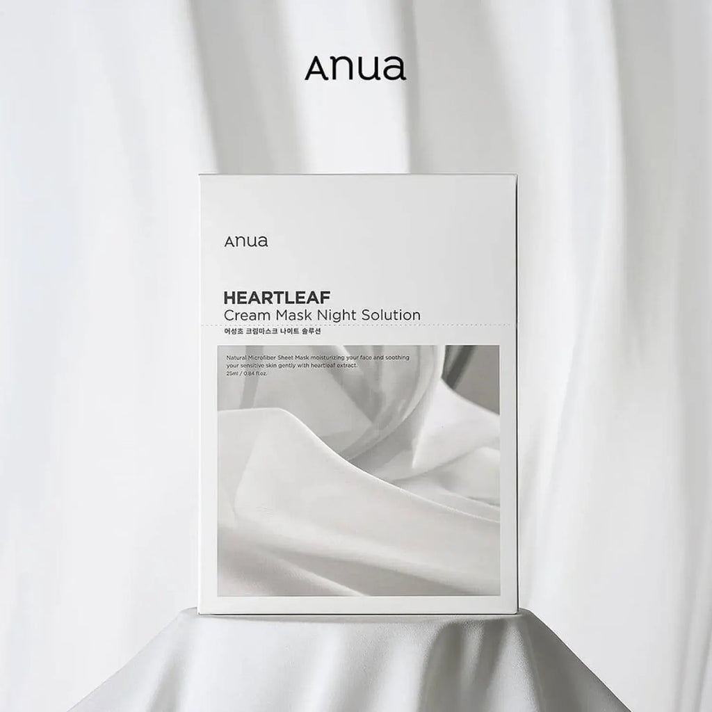 Heartleaf Cream Mask Night Solution Pack Set 25ml - ANUA