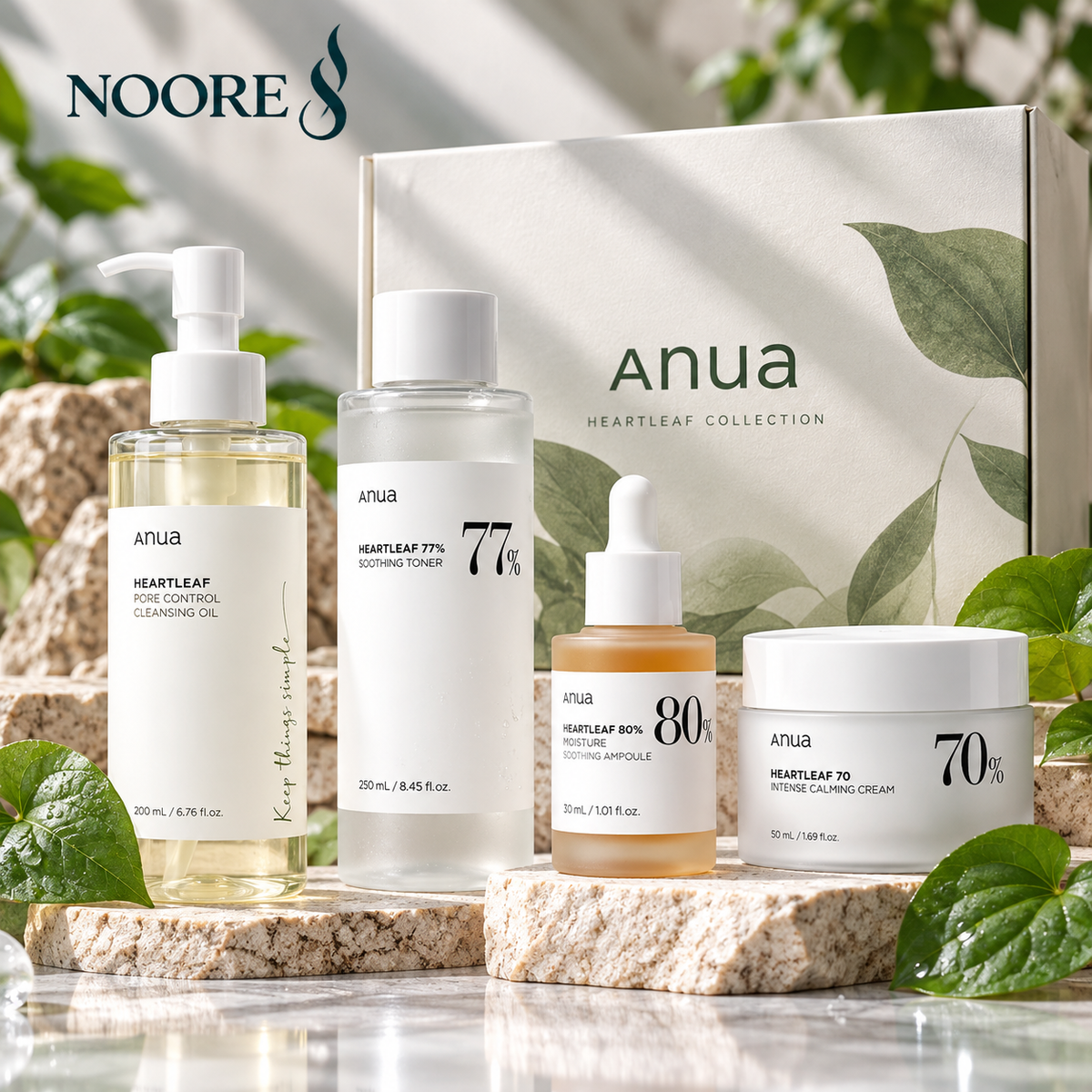 The Anua Heartleaf Calm-Down Kit