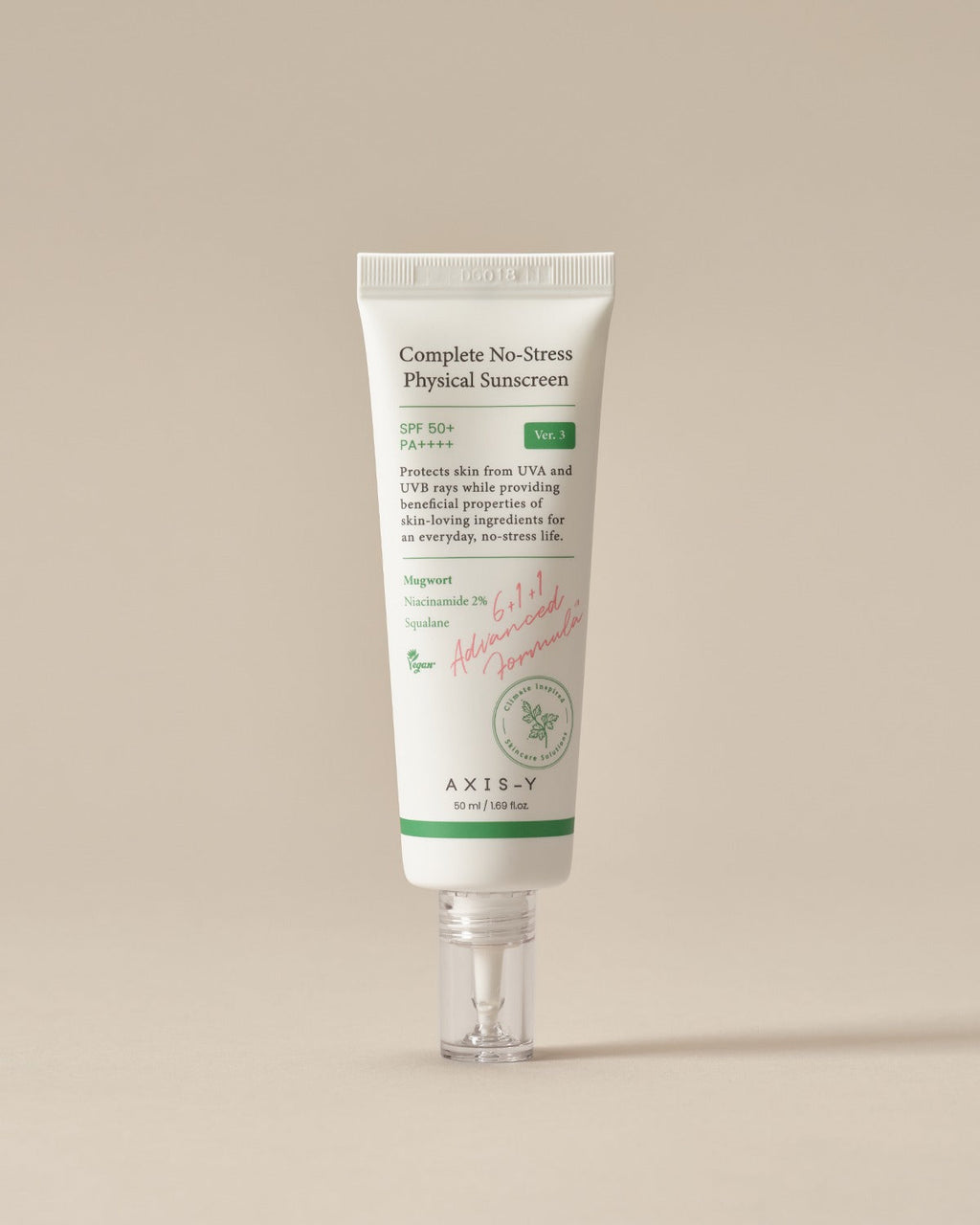 Complete No-Stress Physical Sunscreen (V3) 50ML - AXIS Y