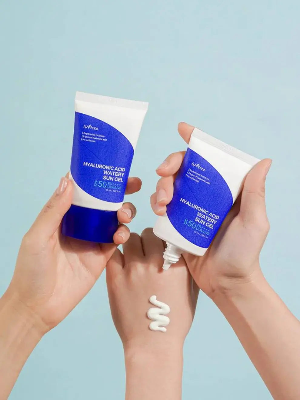 Hyaluronic Acid Watery Sun Gel Set 50ml x 2 - Isntree