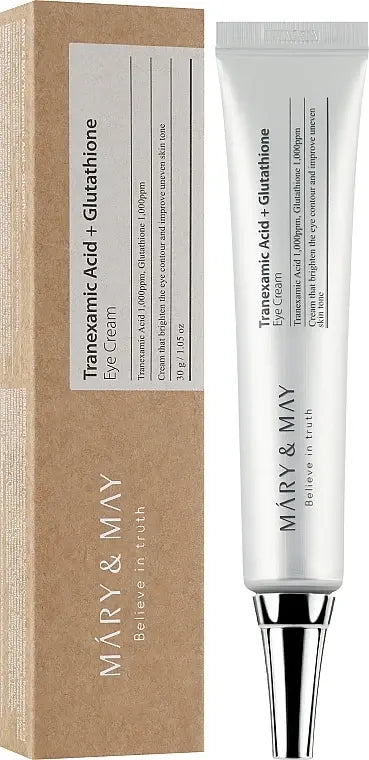 Tranexamic Acid + Glutathione Eye Cream 30g - Mary & May
