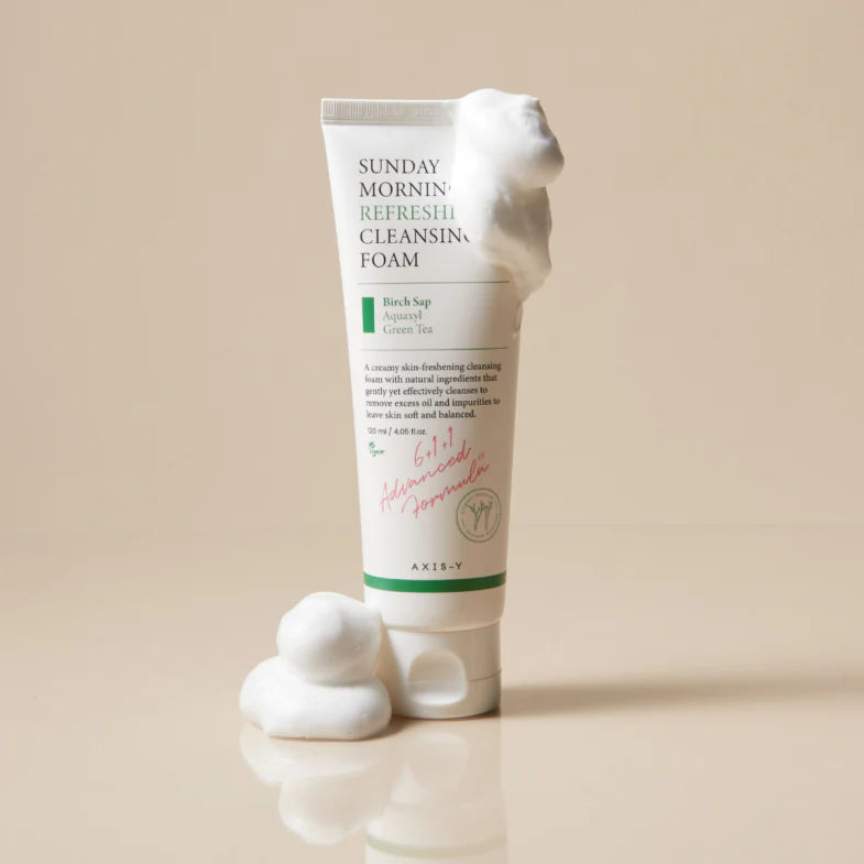 Sunday Morning Refreshing Cleansing Foam 120ml - Axis Y