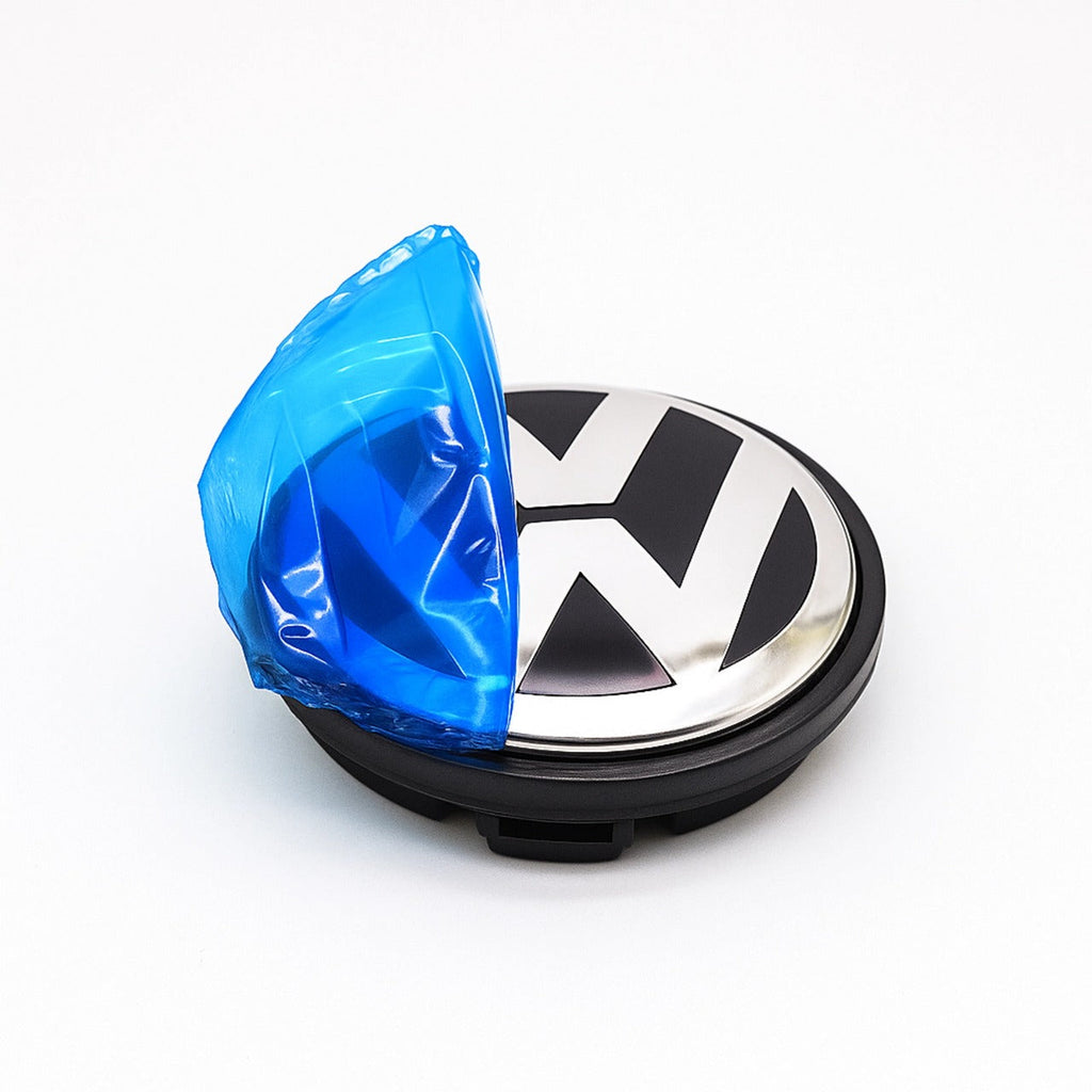 Volkswagen (VW) Wheel Centre Caps – 56 mm / 60 mm / 70 mm (Set of 4)