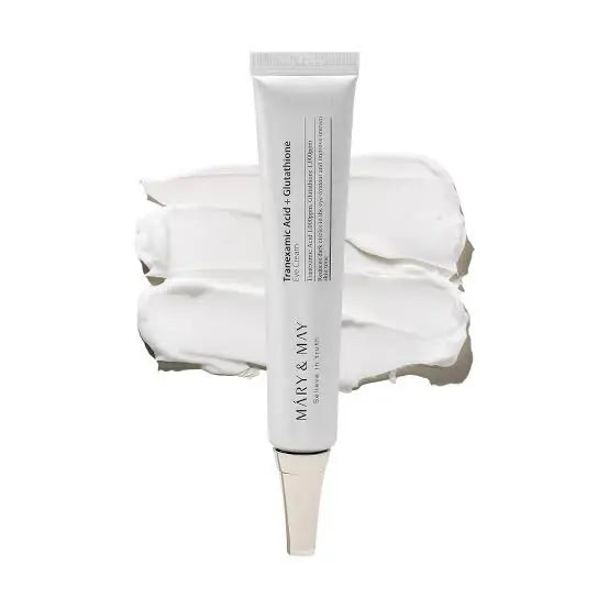 كريم العين بحمض الترانيكساميك والجلوتاثيون، حجم صغير 12 غرام - ماري آند ماي