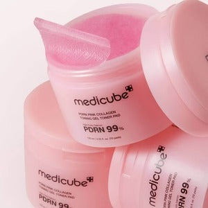 Medicube PDRN Pink Collagen Toning Gel Toner Pad 70
