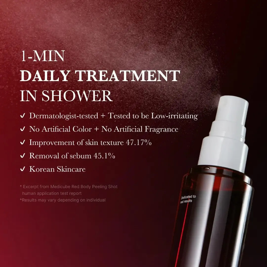 Medicube Red Acne Body Peeling Shot 110g