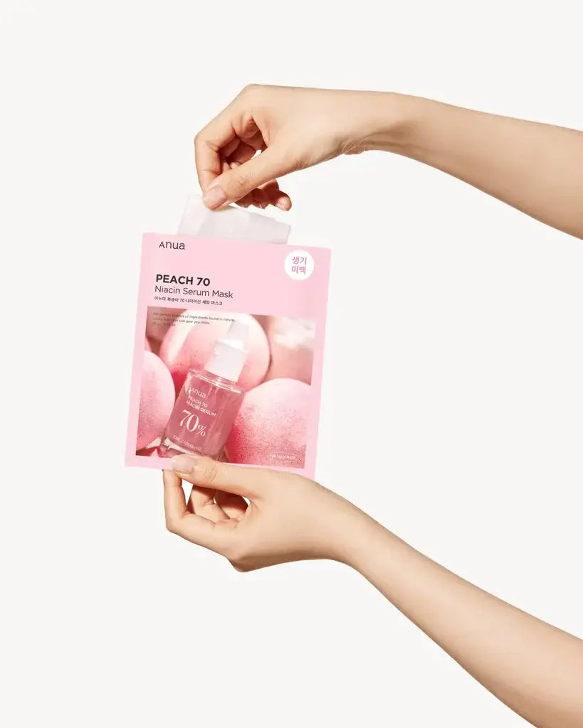 Peach 70 Niacin Serum Mask 25ml - ANUA